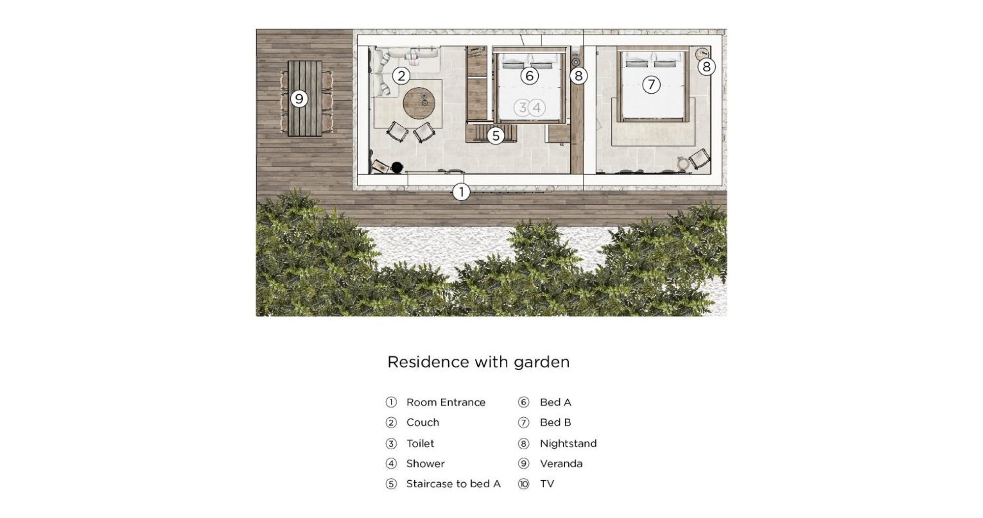 Ergon Beach House Nikiti Oda fotoğraf